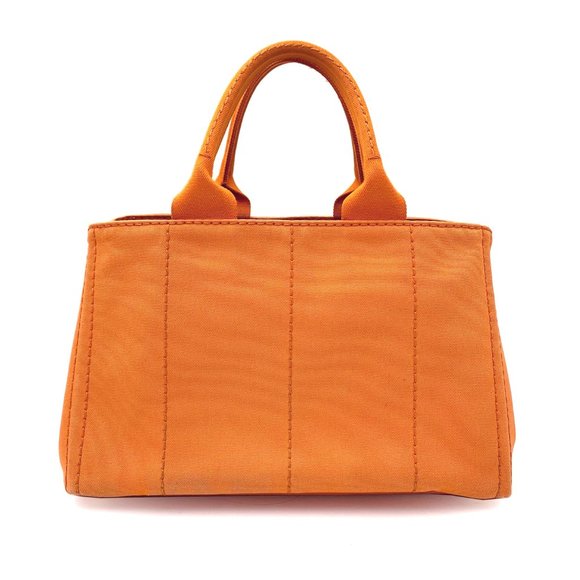 Prada Canapa MM - Orange - Picture 4 of 16